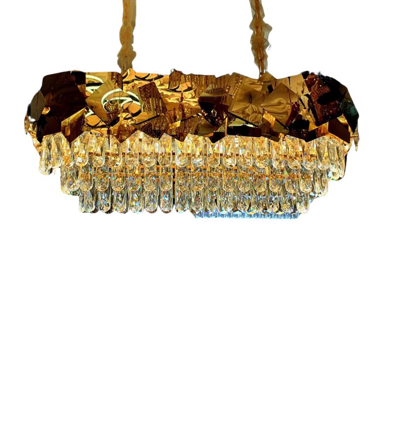 Molecular Modern Linear Chandelier Small