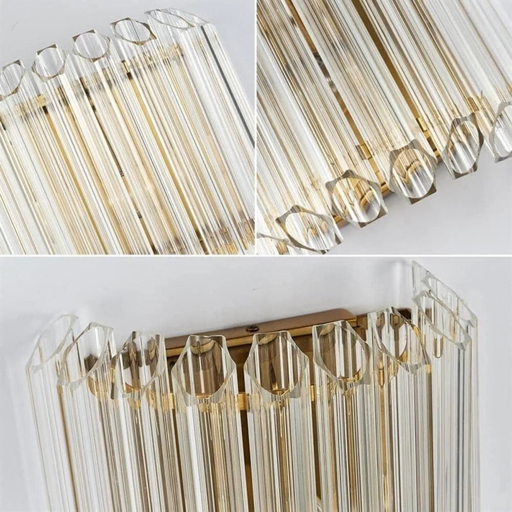 Crystal Metal Wall Lamp