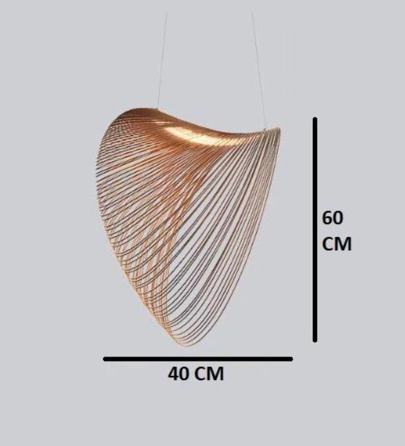 Stello Bamboo Ring Chandelier