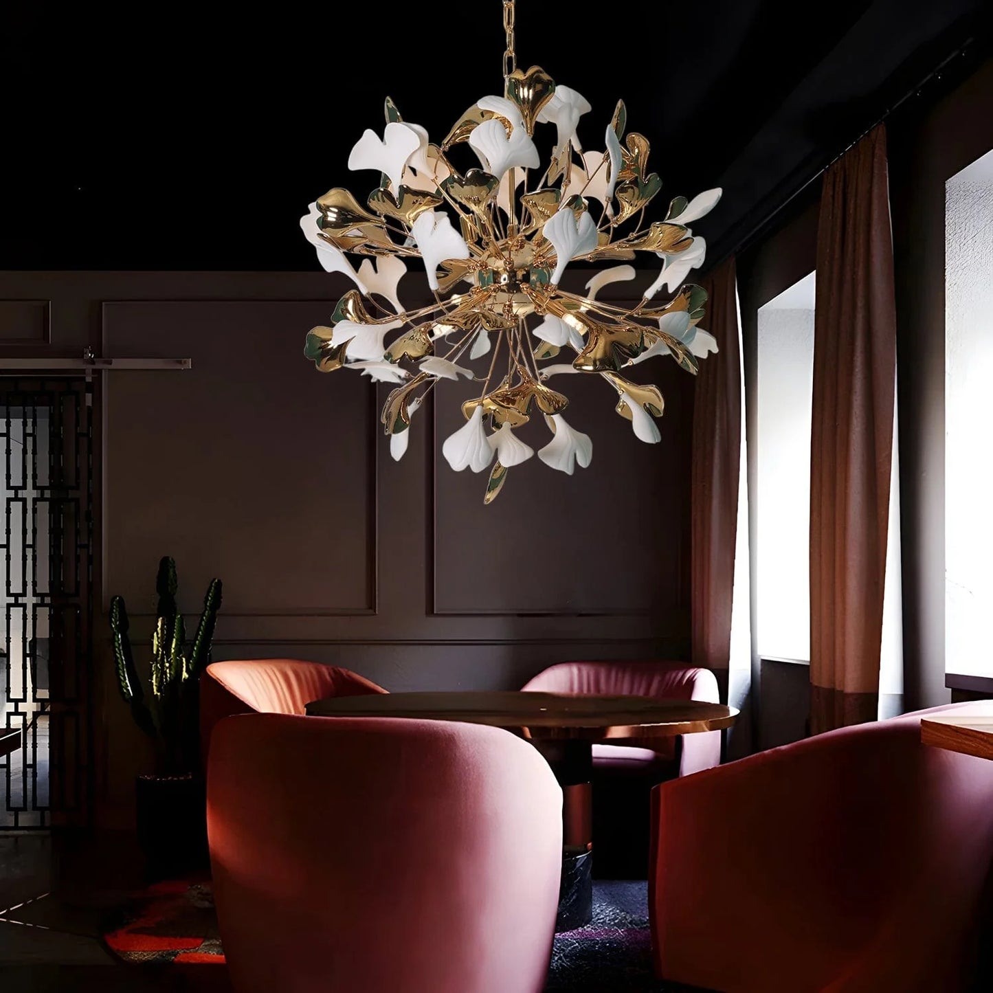 Ceramic Round Chandelier