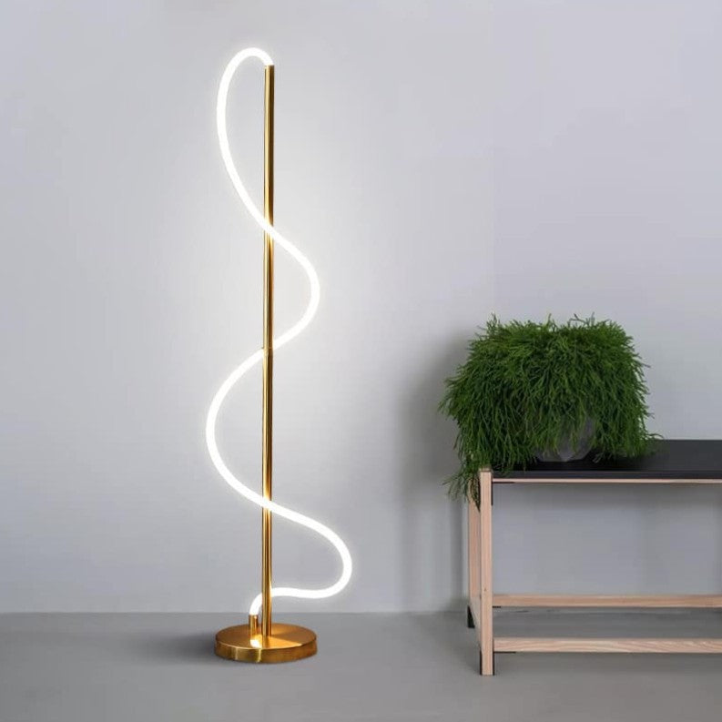Lumine Wave LED Floor Lamp