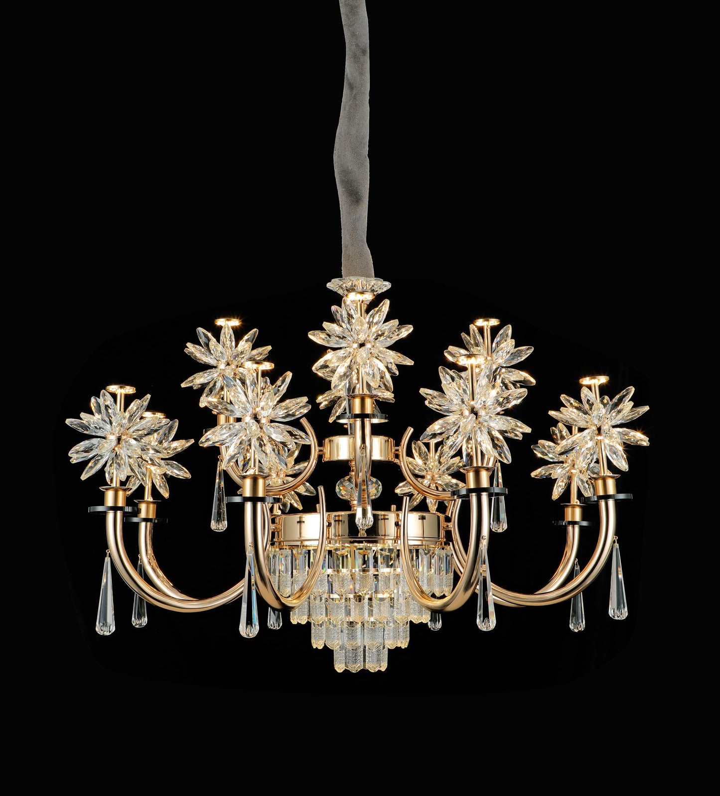 12 arms chandelier