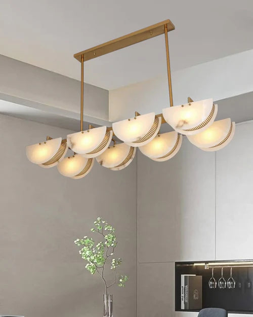 Marbel Interior Rectangular Chandelier