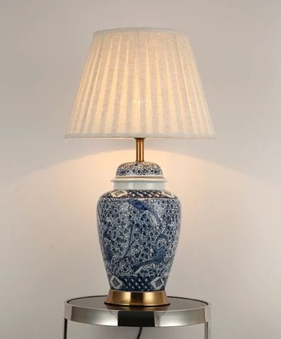 KOKET CERAMIC TABLE LAMP
