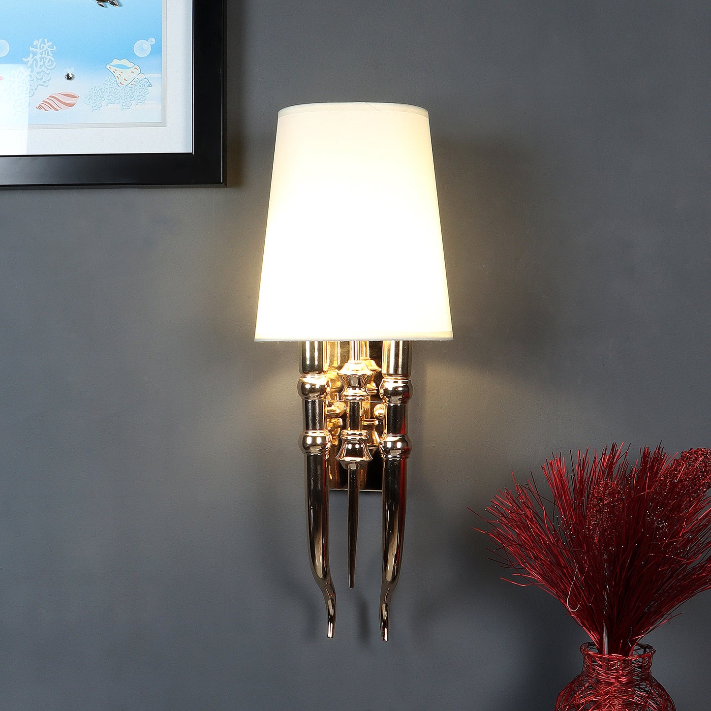 FLUGBO CHROME WALL LIGHT