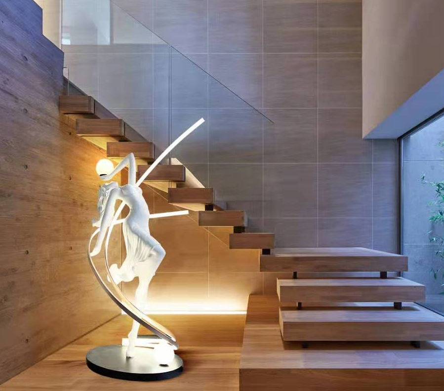 Liberty Sculpture Floor Lamp