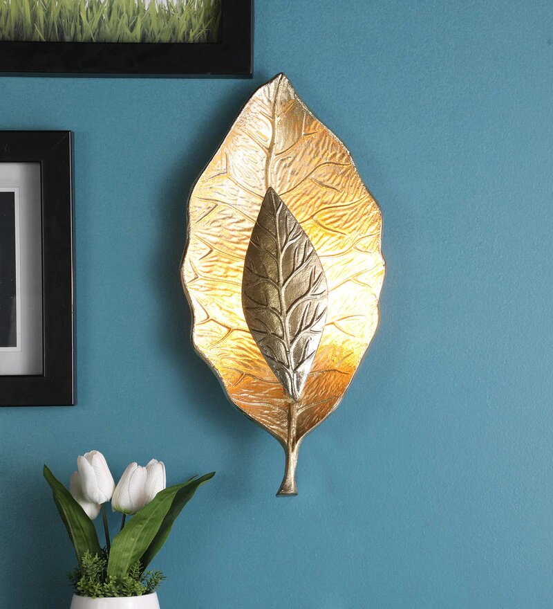 Riva Gold Metal Wall Light - Stello Light Studio