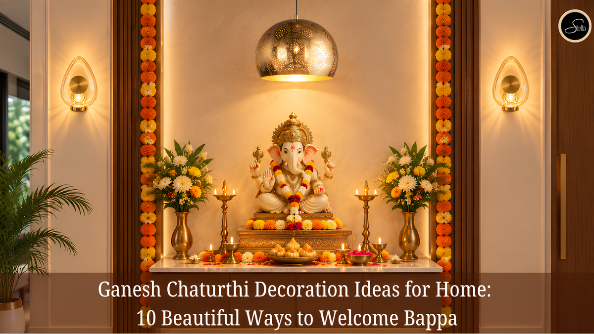 Ganesh Chaturthi Decoration Ideas for Home: 10 Beautiful Ways to Welcome Bappa