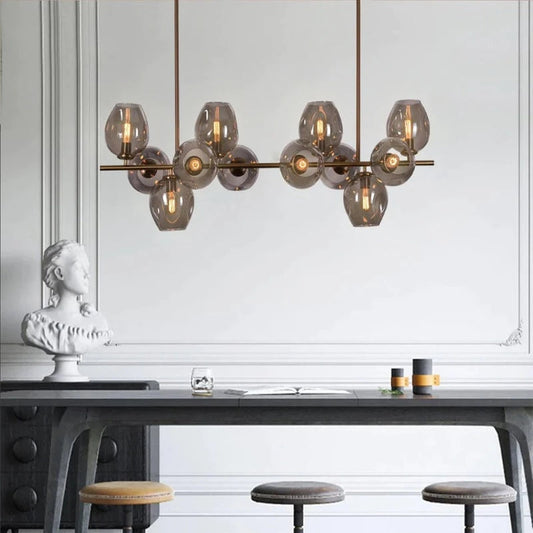 UOLFIN MODERN LINEAR CHANDELIER