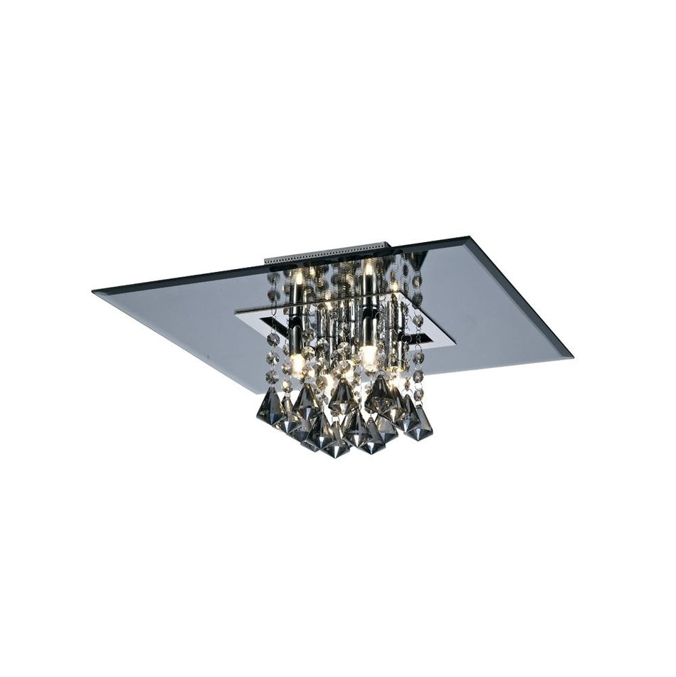 Starda Ceiling Polished Chrome/Smoked