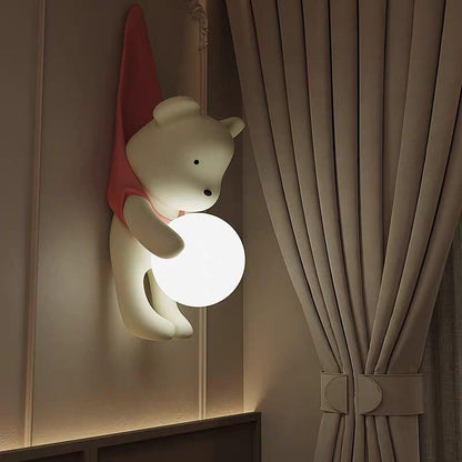 Teddy Kids Room Wall Light
