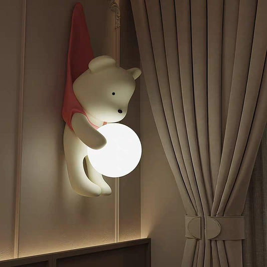 Teddy Kids Room Wall Light