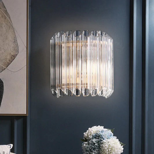 Crystal Metal Wall Lamp