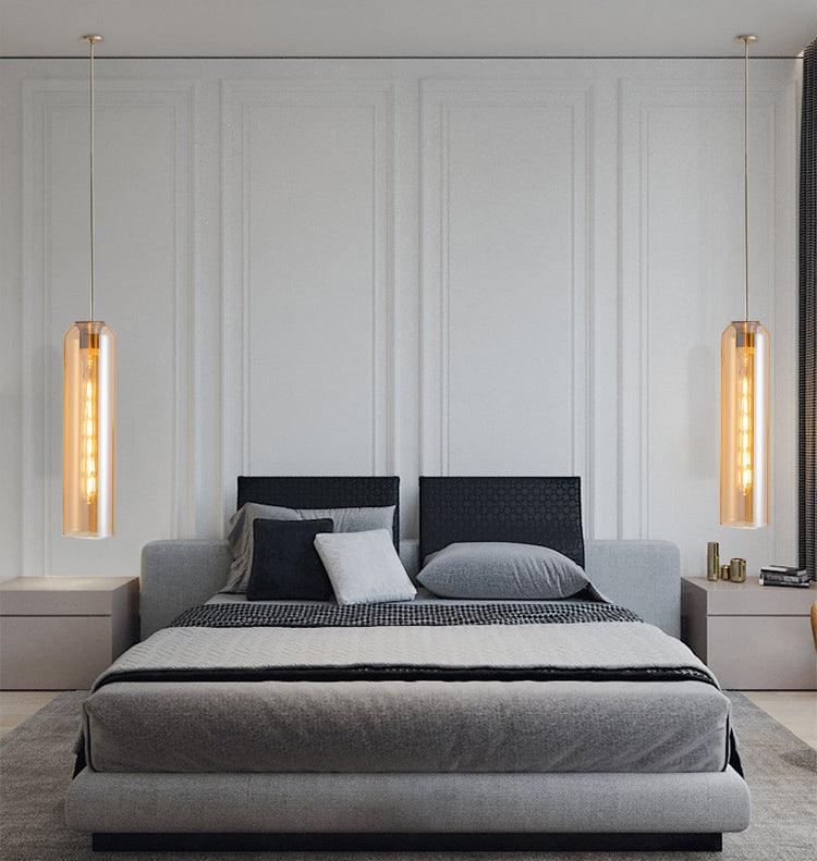 LumaGlass Cylinder Pendant – A Minimalist Glow for Modern Living