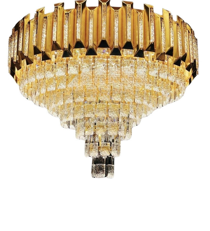 Contemporary Crystal Chandelier