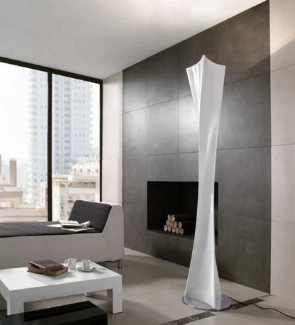 TWIST White Floor Lamp