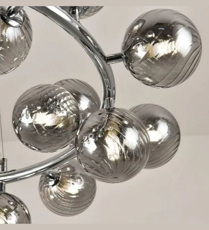 Bedazzled Round Modern Chandelier