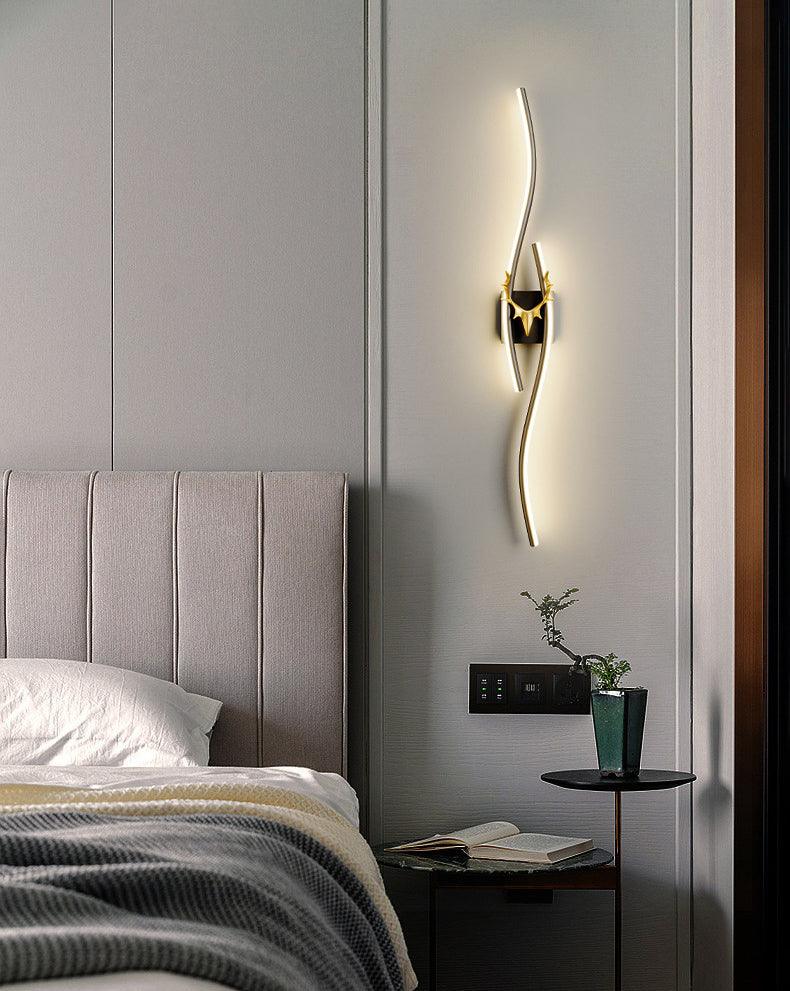 Antler Wave Wall Light – Sculptural Elegance Meets Modern Glow