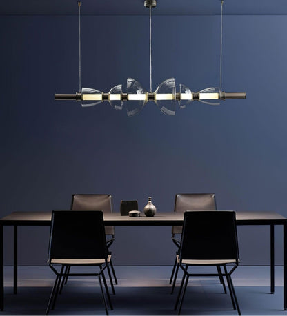 Contemporary Black Chandelier