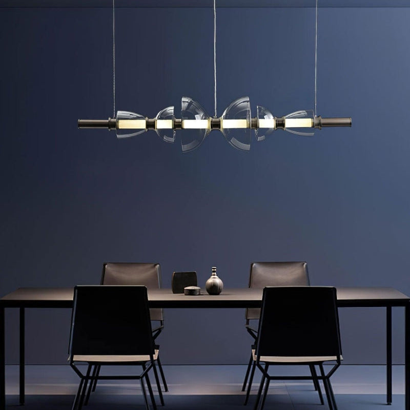 Contemporary Black Chandelier