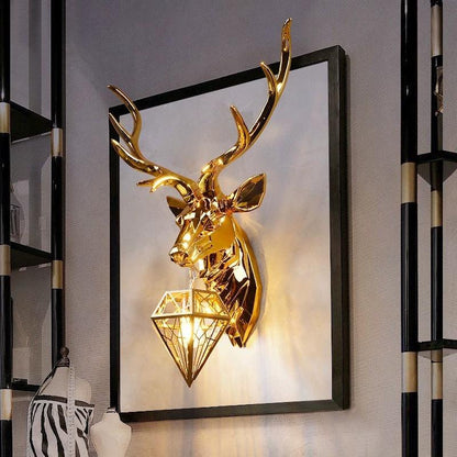 Deer Wall Lamp