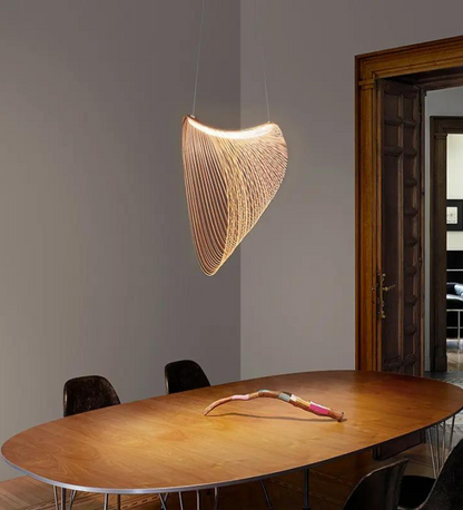 Stello Bamboo Ring Chandelier