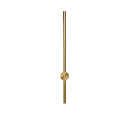 800MM Modern Minimalist Gold Linear Wall Light – Vertical LED Sconce