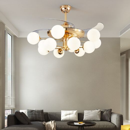 MODERN FAN CHANDELIER