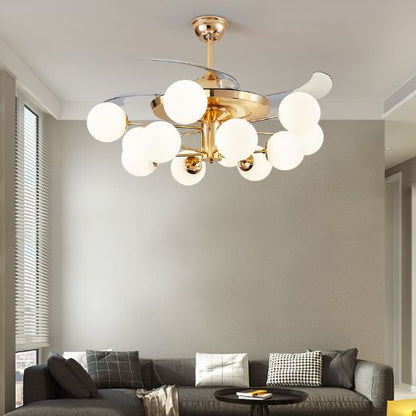 MODERN FAN CHANDELIER