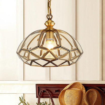 PrismGlow Pendant – Vintage Glamour in Geometric Elegance