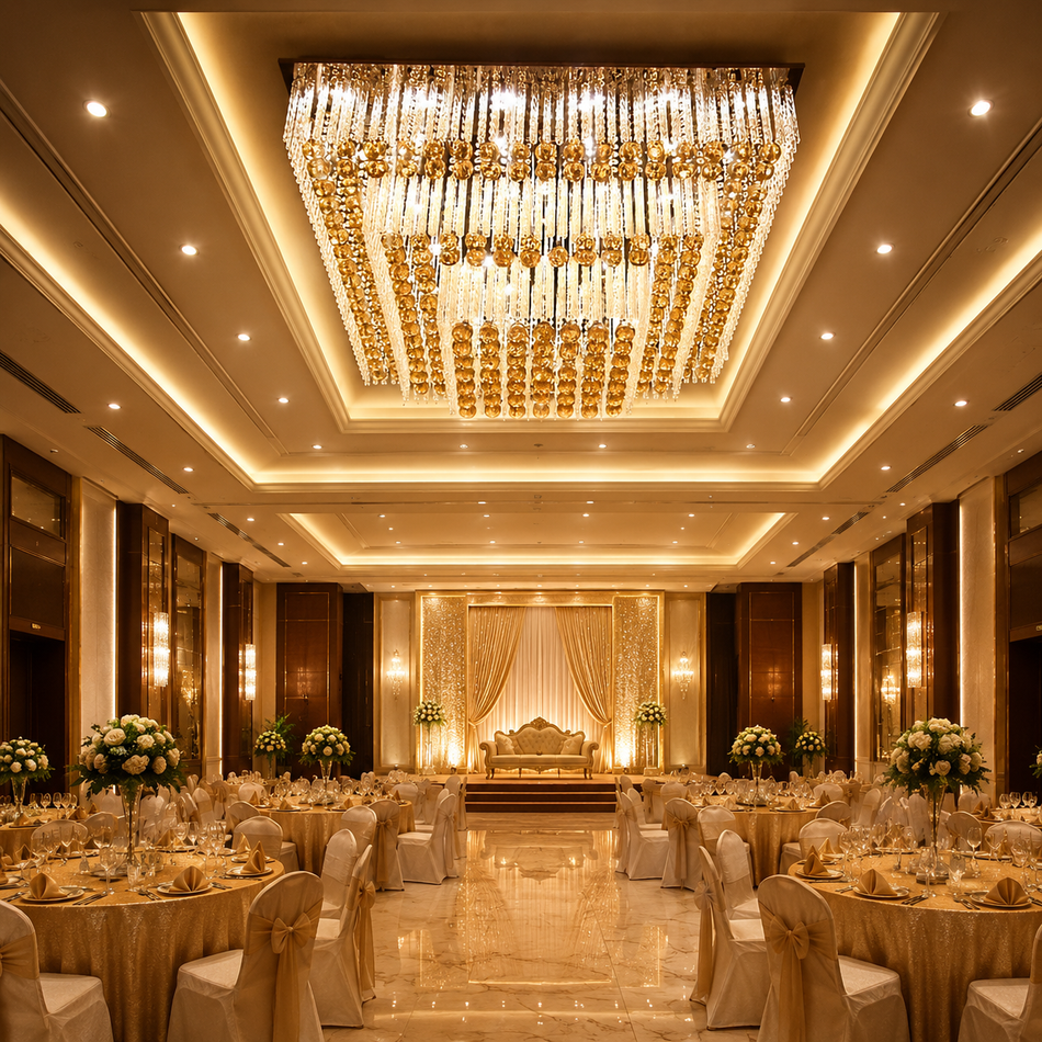 Prism Orbit Ceiling Chandelier