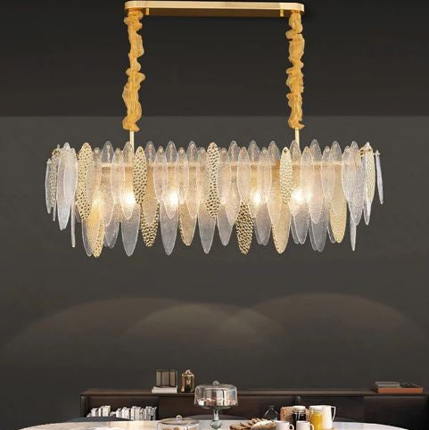 Beach View Oval Chandelier
