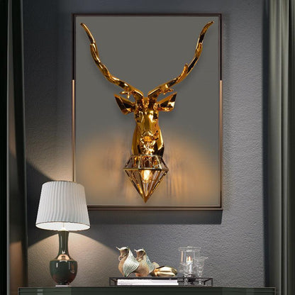 Deer Wall Lamp