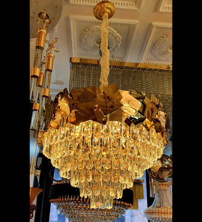 Molecular Modern Round Chandelier Medium