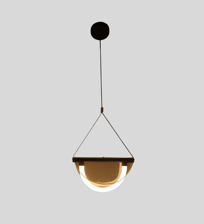Golden Radiance Pendant Light