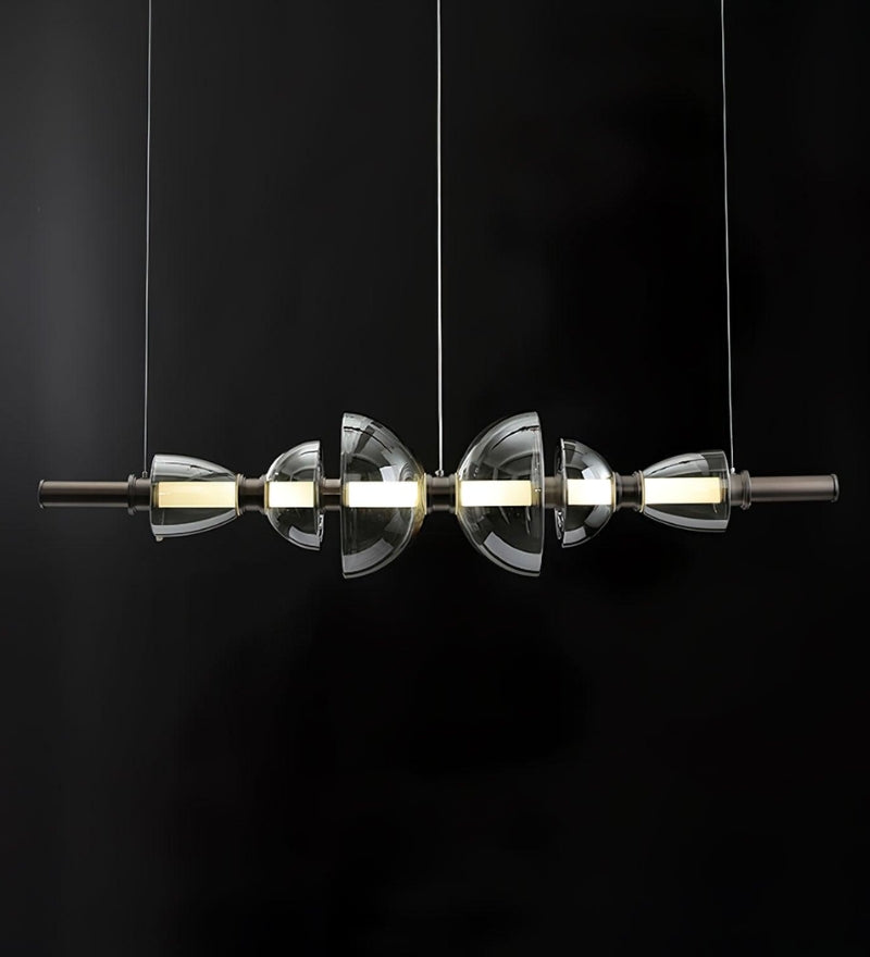 Contemporary Black Chandelier