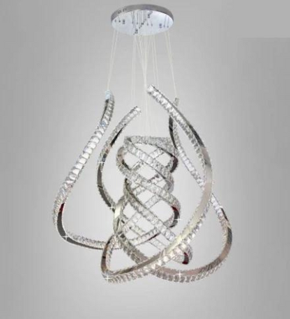 Stello Lotus LED Double Height Chandelier