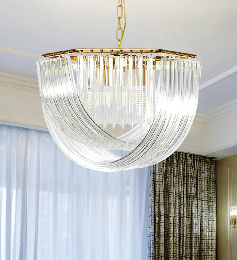 Aurora Gold Chandelier