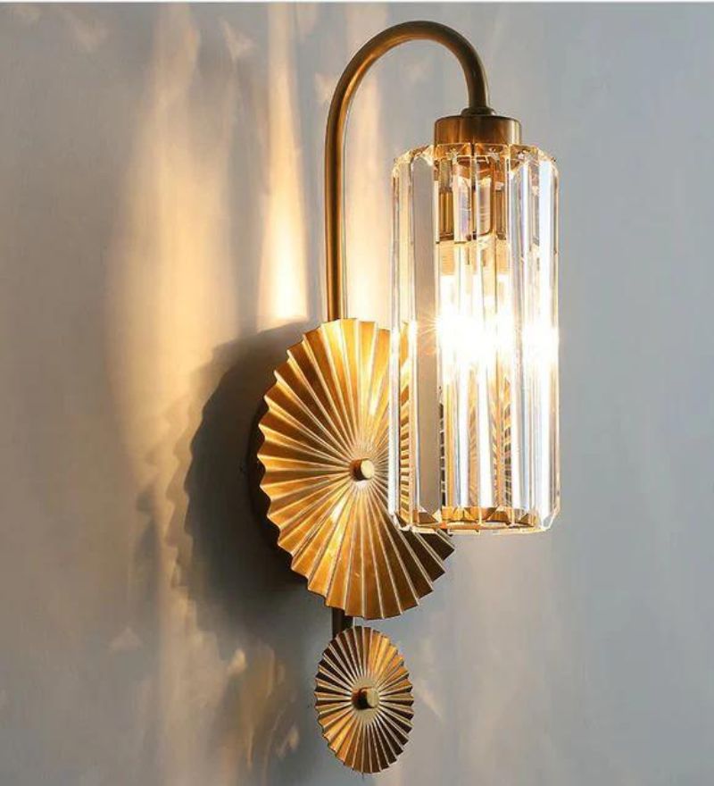 Junzc Modern Crystal Wall Light