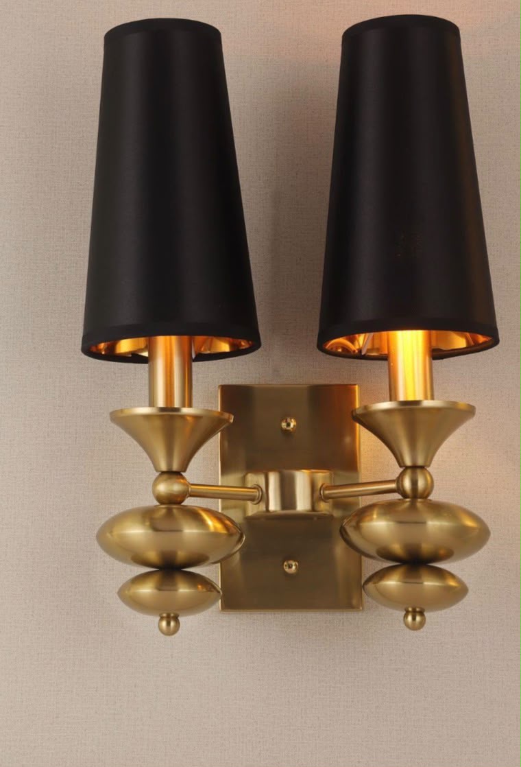 Gilded Spire Wall Lamp