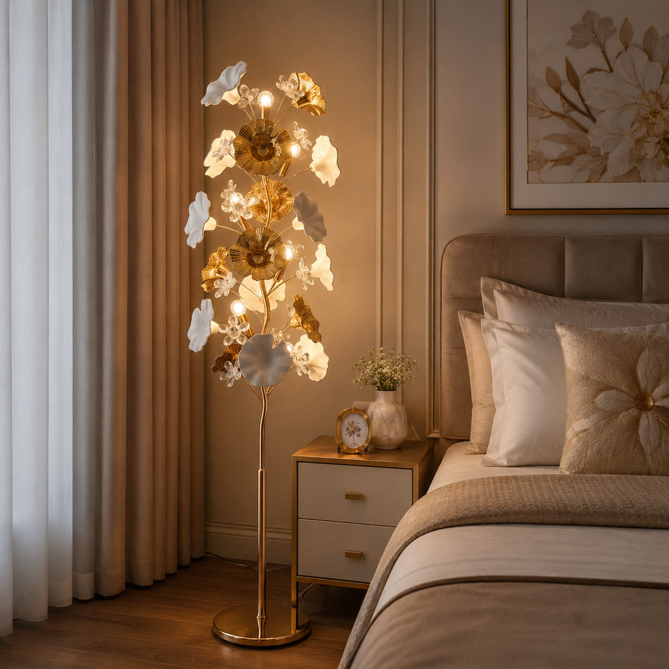 Aurora Blush Floor Lamp