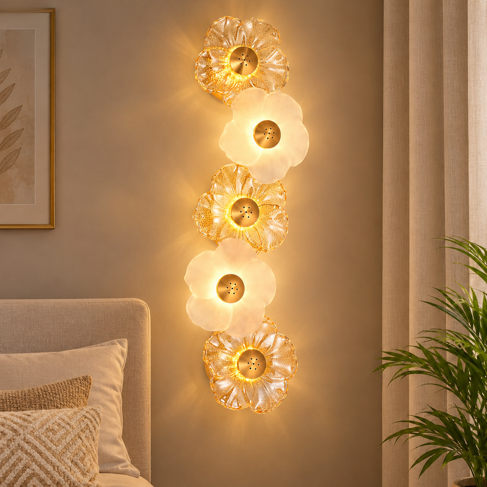 Modern Flower Design Wall Lamp