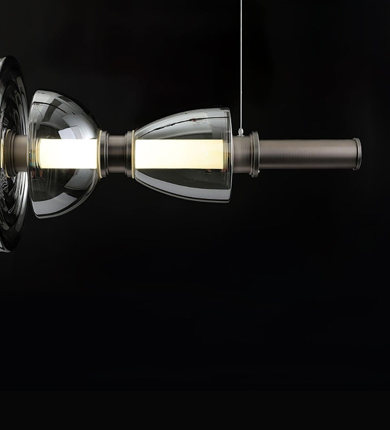 Contemporary Black Chandelier