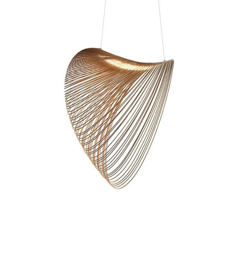 Stello Bamboo Ring Chandelier