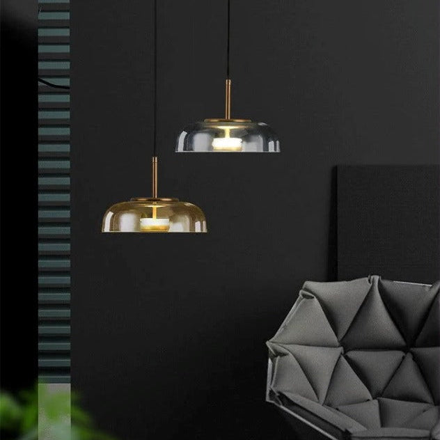 Copper Eclipse Pendant Light