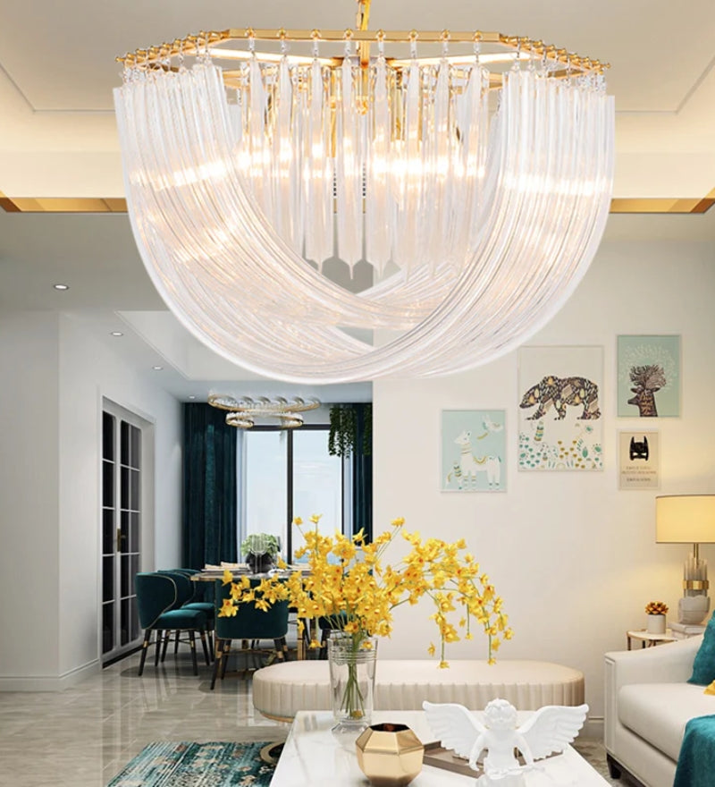Aurora Gold Chandelier