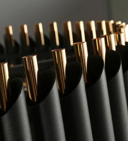 Oscuro Black Metal and Crystal Chandelier