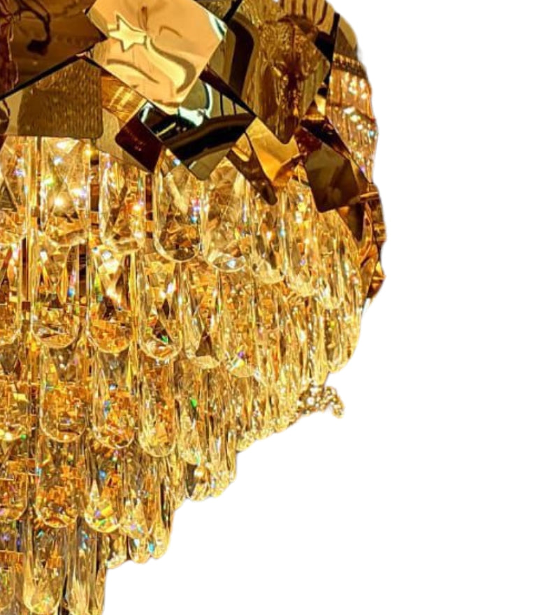 Molecular Modern Round Chandelier Medium