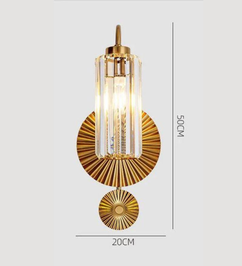 Junzc Modern Crystal Wall Light
