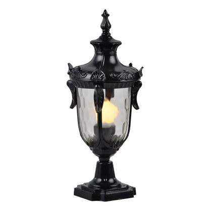 Decorative Outdoor Black Gate Light